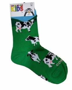Odd Sox Gifts Kids Cow Print Odd Socks