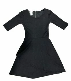 Area Code 407 Fall Everleigh Black Crepe Dress New Arrivals