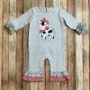 Natalie Grant Fall NG Girl Cow Romper