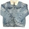 Silver Jeans Boys Denim Sherpa Jacket
