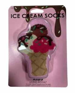 Living Royal Ice Cream 3D Socks