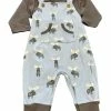 Kissy Kissy Infant Clothing Kissy Love Moose Tracks Overall Set