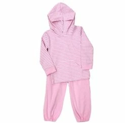 Baby Loren Fall Pink Stripe Hoodie Pant Set New Arrivals