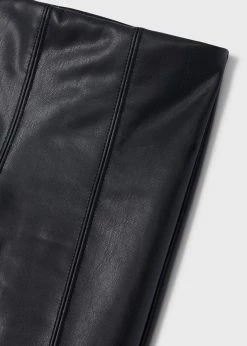 Mayoral Fall Black Leatherette Legging New Arrivals