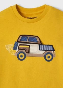 Mayoral Fall Long Sleeve EcoFriend Car Tee New Arrivals