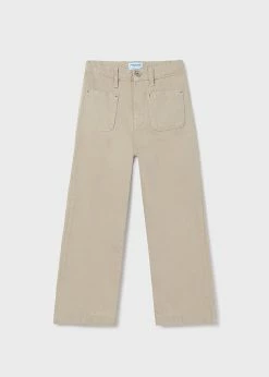 Mayoral Fall Tan Pocket Flare Jeans