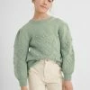 Mayoral Fall Sage Sweater W/Pom Poms New Arrivals